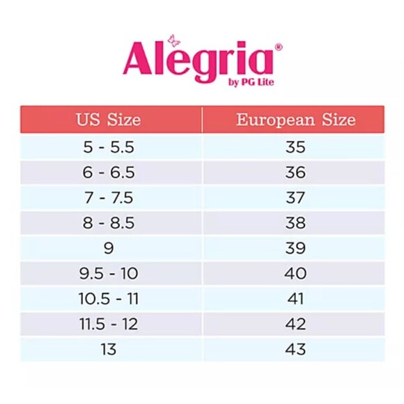 ALEGRIA PG Lite PEG146 Peggy Hibiscus Floral Leather Adjustable Slide Sandals 41 - Picture 8 of 8